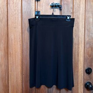 Black Women's Flowy Skirt